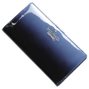 Kate Spade
Blue Ombre Cedar Street Stacy Patent Wallet
0.5"L x 7.5”W x 3.5"H